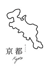 京都府の地図