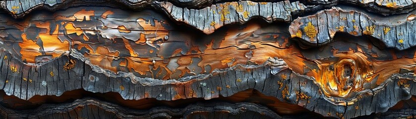 Dryad Bark Skin, woodland meld, sunrise, texture of life intertwined with tree, detailed harmony, morning meld, nature s camouflage