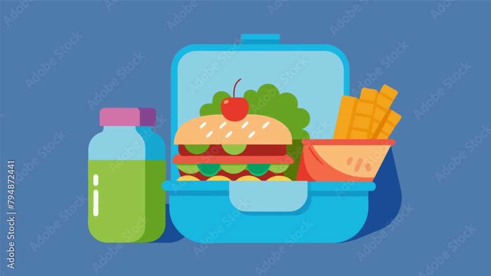 Poster pack zerowaste lunches for your child using reusable containers and wraps instead of singleuse plast