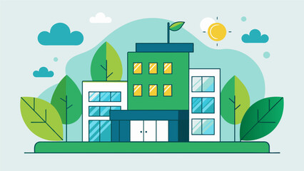 The office proudly displays its certification as a LEEDcertified green building demonstrating its commitment to sustainable practices and