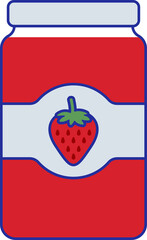 Strawberry Jam Illustration
