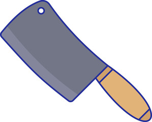 Butcher Knife Illustration