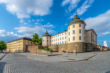 Wrangel Palace, the distinguished seat of the Svea Court of Appeal, basks in the sunlight,...
