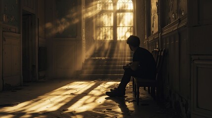 Moody, atmospheric lighting and shadow play