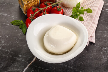 Italian cheese mozzarella buffalo ball