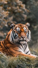 Tiger amazing background HD wallpaper