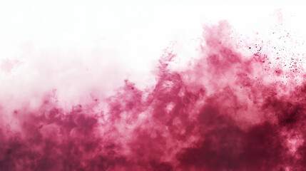 Obraz premium An ethereal image of a soft, billowing cloud of pink particles, suggesting tranquility and delicate beauty in abstract form