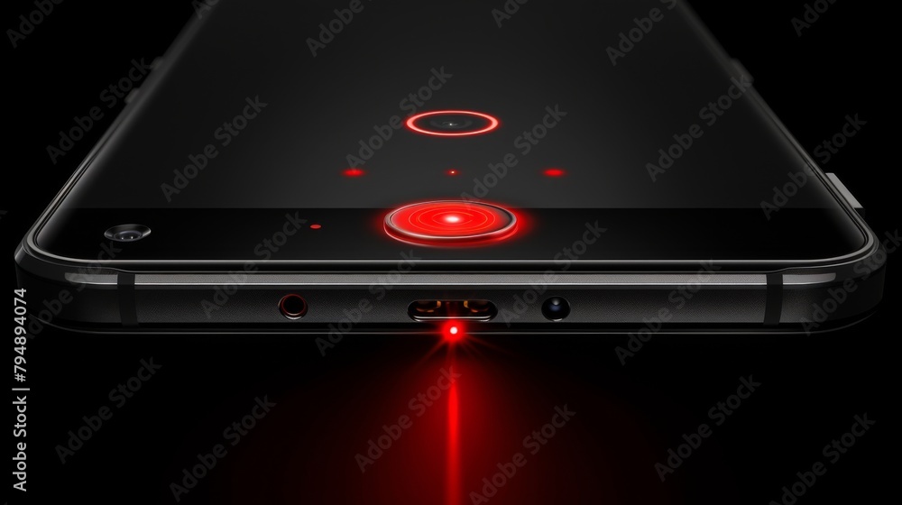 Poster Capture the convenience of a super slim smartphone with advanced voice recognition technology, allowing users to perform tasks and access