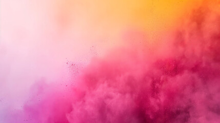 Fototapeta premium Gentle wisps of pink and orange smoke mingle in this serene abstract background, suggesting calm and tranquility