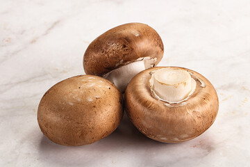 Raw brown champignon for cooking - 794897277