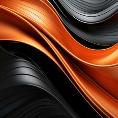 black and white background,an abstract metallic orange and black background, textures,