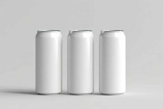 Maquettes vierges, canette &agrave; boire, lumi&egrave;re cin&eacute;matographique