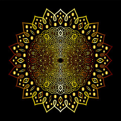 mandala art for template background