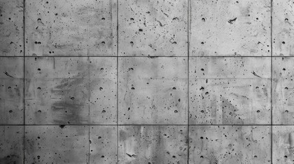 High quality top view image of a gray concrete wall with a pattern and space for text