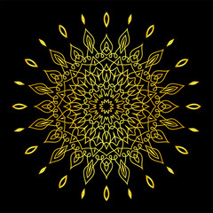 mandala art for template background