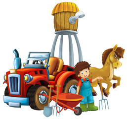 farmer, boy, car, tractor, animal, agriculture, boy, agriculture, animal, background, barrow, beautiful, car, cart, cartoon, cat, clipart, colorful, construction, equipment, farm, farmer, farming, fem