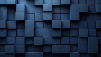 blue cube boxes background.