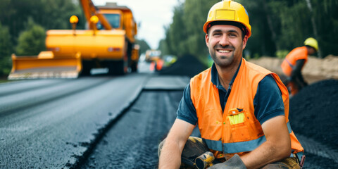 Professional portrait - Road Maintenance Worker