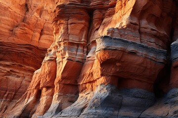 Ancient Canyon Rock Gradients: Dramatic Cliff Gradients Unveiled