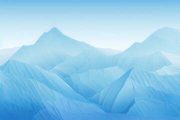 Arctic Ice Blue Gradient Textures: Illusion Iceberg Gradients