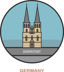 Duderstadt. Cities and towns in Germany