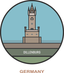Dillenburg. Cities and towns in Germany