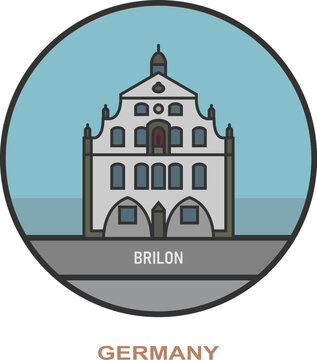 Brilon. Cities and towns in Germany