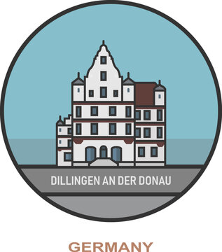 Dillingen An Der Donau. Cities and towns in Germany