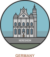 Neresheim. Cities and towns in Germany