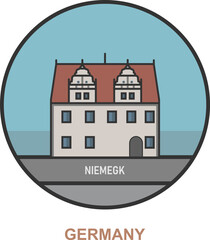 Niemegk. Cities and towns in Germany