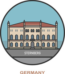 Sternberg. Cities and towns in Germany