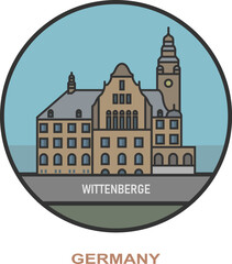 Wittenberge. Cities and towns in Germany