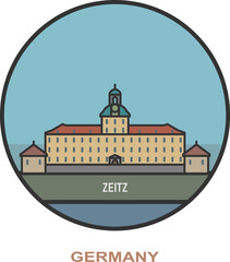 Zeitz. Cities and towns in Germany