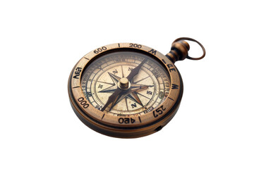 Mastering Navigation with Compasses On Transparent Background.