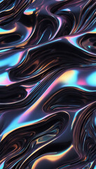Abstract background with curved lines and bright neon shades creating a sense of movement and depth, ideal for design and art.