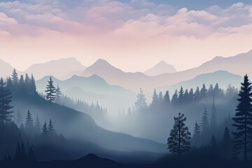 Fading Fog Gradient Styles: Masterful Diffuse Fog Layers