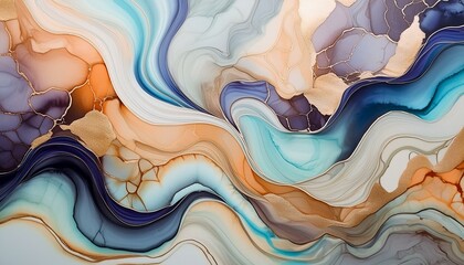 Marble Swirls and Agate Ripples: Alcohol Ink Style