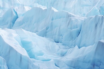 Obraz premium Glacial Ice Cap Dreamscape: Cool Gradient Northern Visuals
