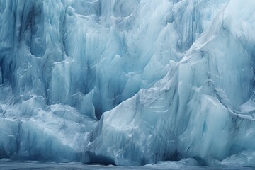 Icy Glacier Gradient: Glacial Frost Hues in Stunning Digital Image Transformation