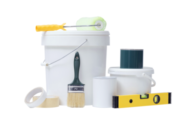 Professional home decorator and painter tools