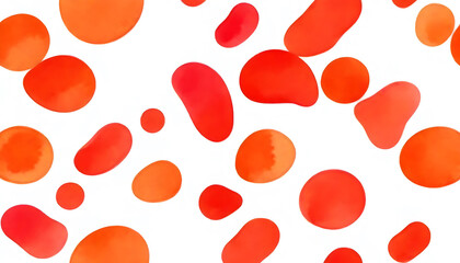 Pink orange abstract shape grainy texture watercolor illustration background material
