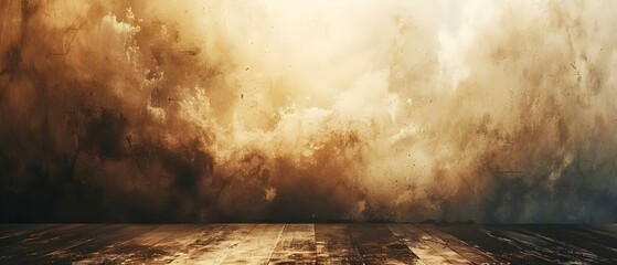 Dirty floor background with grime dust and dirt creating a messy look. Concept Messy Backgrounds - obrazy, fototapety, plakaty
