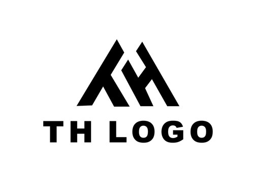 letter th logo, design, Vector, illustration, creative icon, template