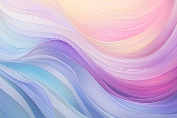 Fototapeta premium Pastel Rainbow Dreams: Delicate Color Flow Gradient