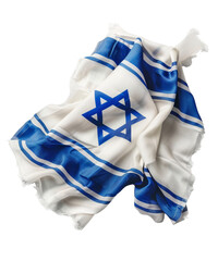 Blue Tallit,jewish Prayer Shawl. AI Generative