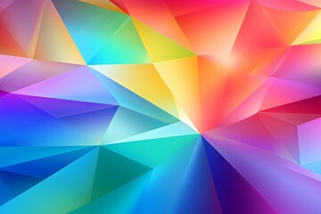 Fototapeta premium Prism Light Spectrum Backgrounds - Rainbow Color Flows Delight