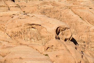 Landscape of Wadi Rum desert in Jordan
