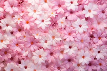Spring Blossom Pink Gradients: Wildflower Gradient Mix Magic