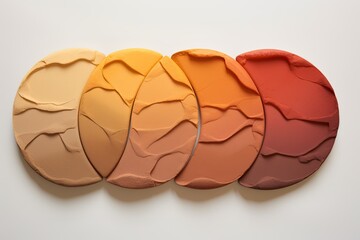 Fototapeta premium Sunrise Amber Gradient Palettes - Daybreak Color Blend Masterpiece
