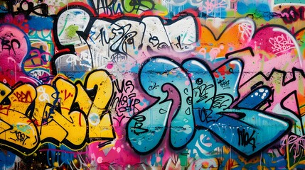 Obraz premium graffiti on the wall